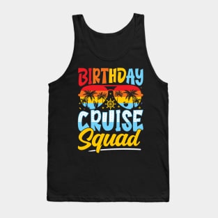 Birthday cruise squad Tank Top